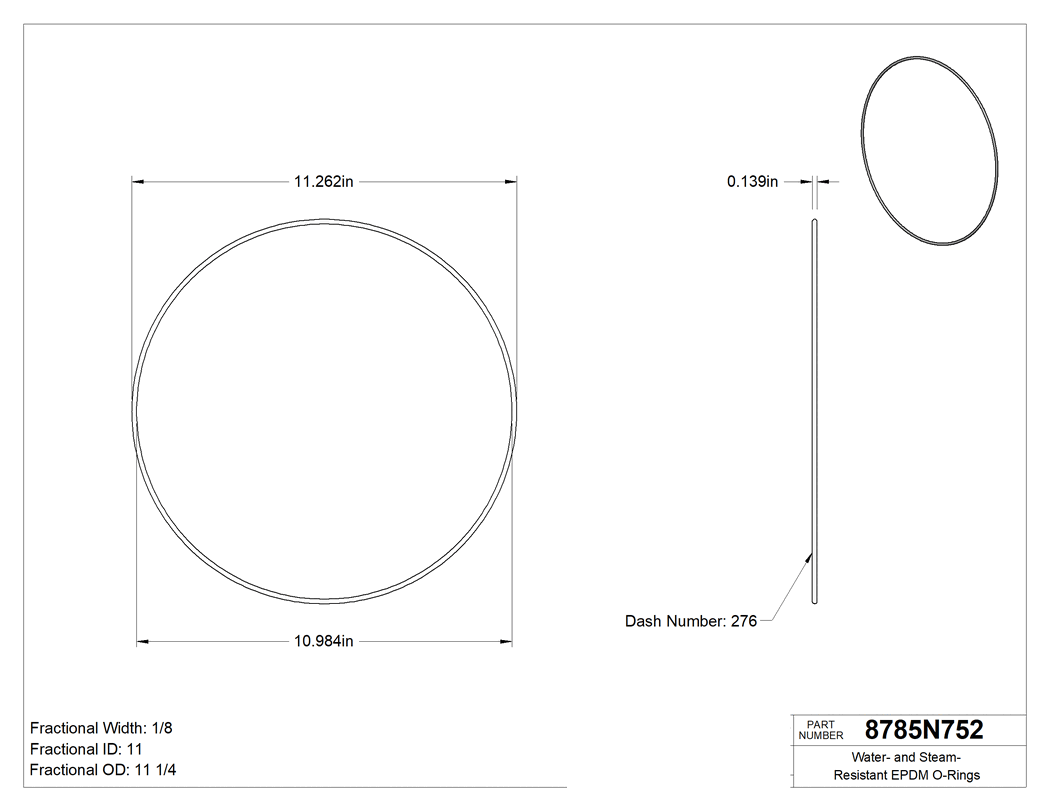 Technical drawing - 8785N752